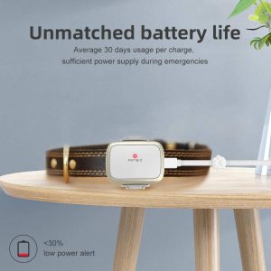PETBIZ Long-Lasting Battery Smart Mini GPS Pet Tracker